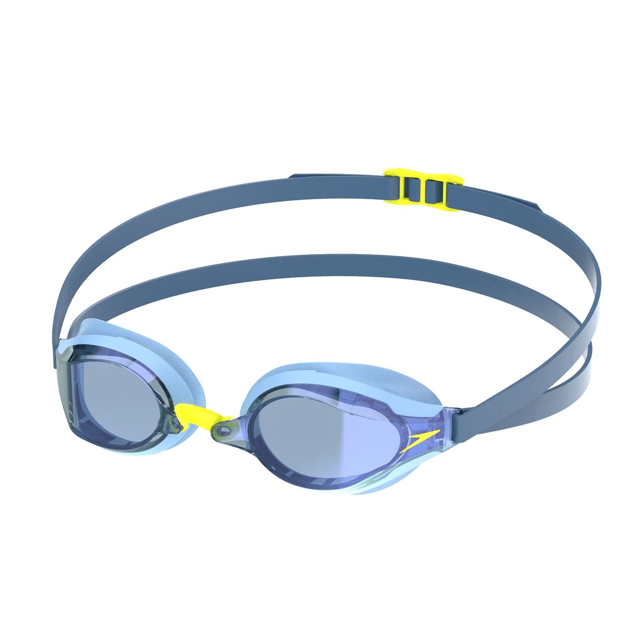 Speedo - "Fastskin Speedsocket 2.0" Schwimmbrille für Herren/Damen Unisex, Verspiegelt (Blau) Image