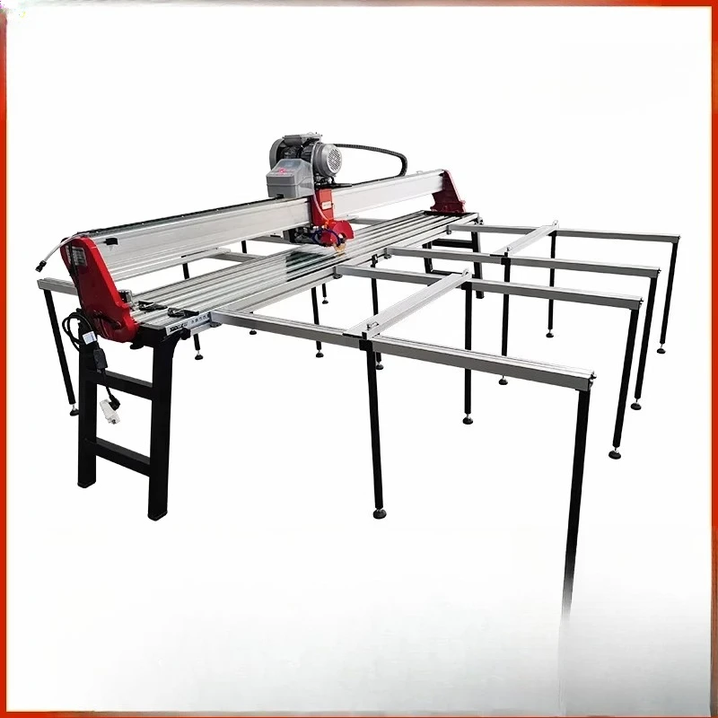 Fliesenschneidemaschine, Wasserstrahl, automatische Desktop-Schneidemaschine, Artefakt, Stein, Schiefer, Anfasen, gerade Schneidemaschine Image