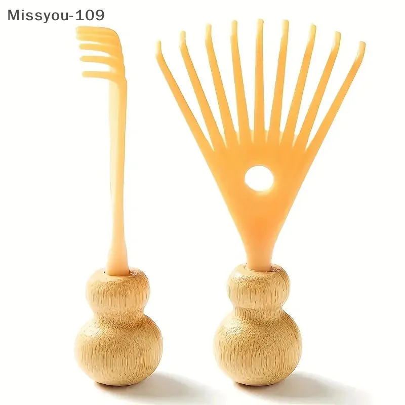 Hand-Kopfmassagegerät – ein professionelles Kopfhaut- und Tempelmassagegerät zur Entspannung und Haarstimulation Image