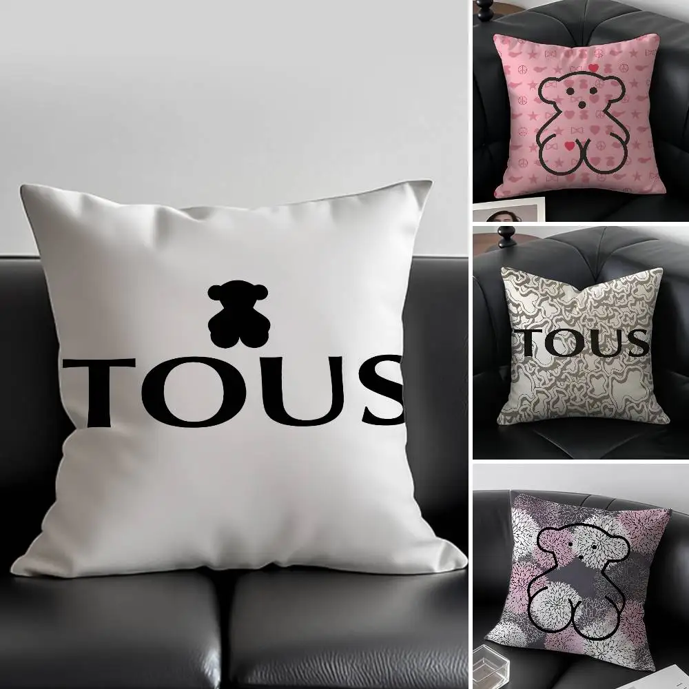 Pink FASHION T-Tous Kissenbezug, Anti-Dustmite, unsichtbarer Reißverschluss, Schlafsofa