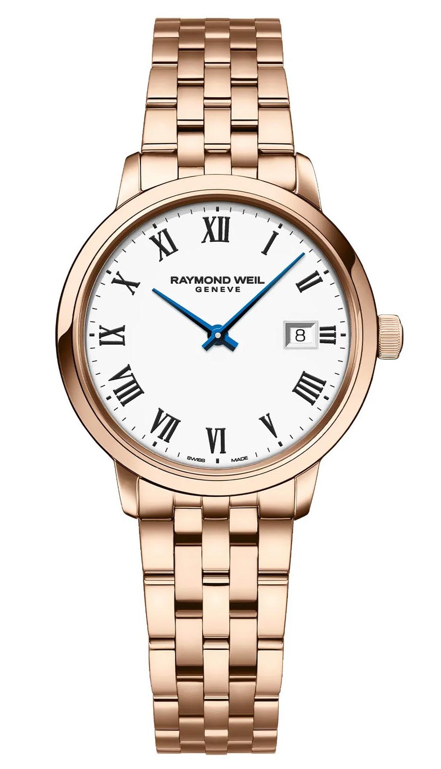 Raymond Weil Freelancer Womens Rose Gold Watch 5985-P5S-00300 Stainless Steel - One Size | Raymond Weil Sale | Discount Designer Brands