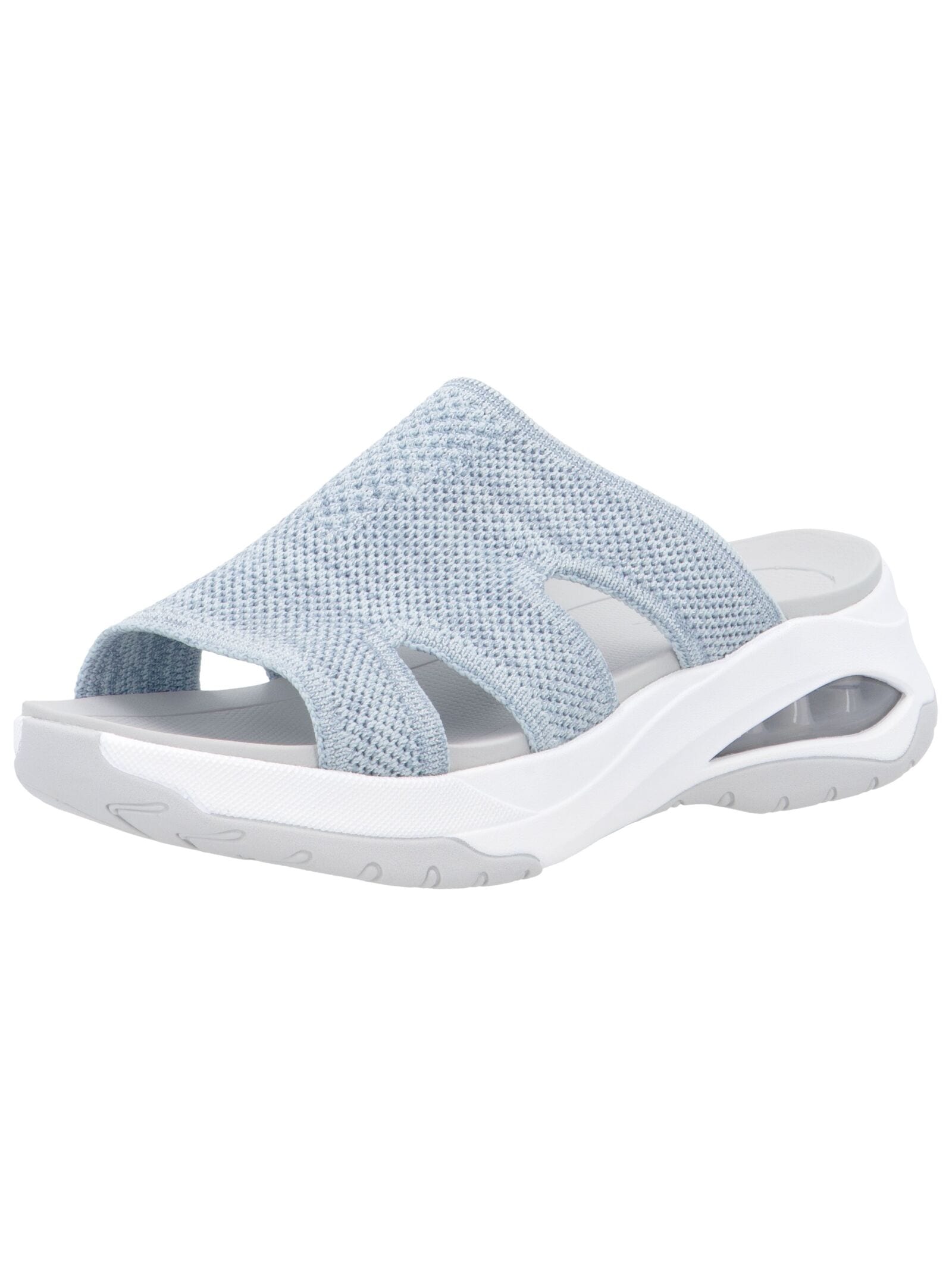 Pantolette RIEKER "Rieker Pantoletten Textil", Damen, Gr. 38, jeans, Textil, Schuhe Pantolette