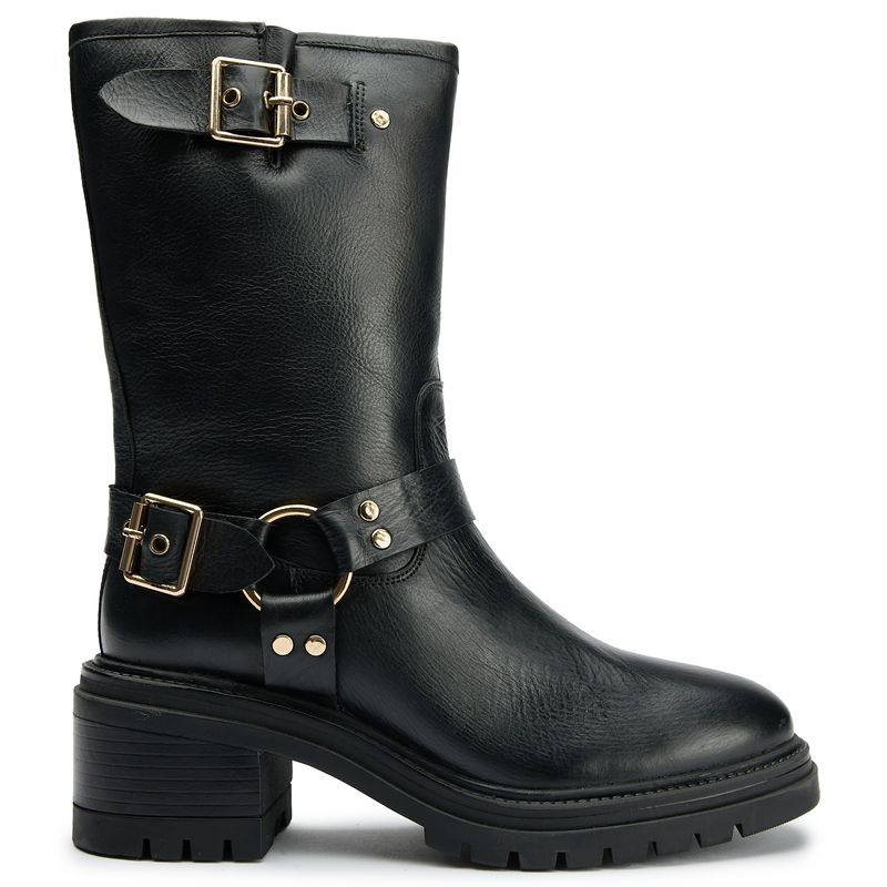 Sole Grunge Biker-Stiefel EU 39/UK 6