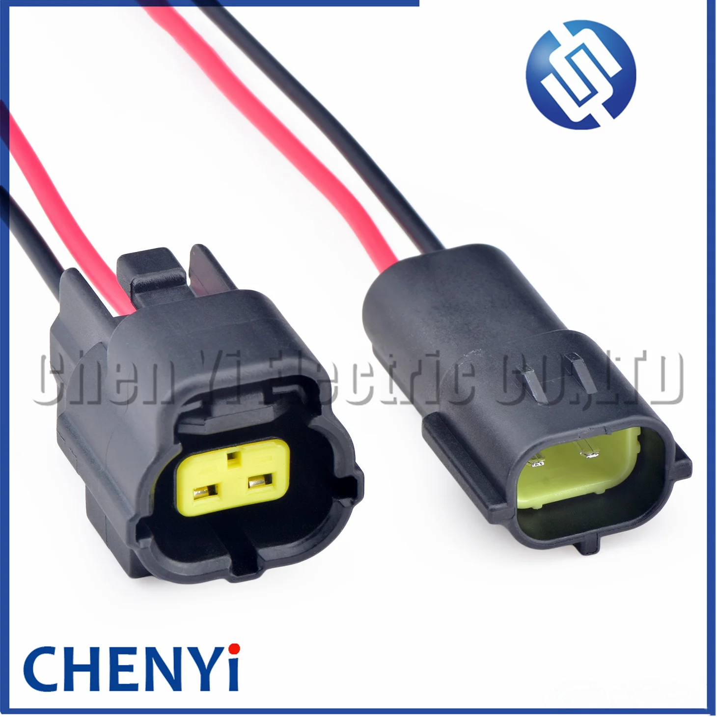 2 Pin Auto Wasserdichten Stecker Ansaugluft Temp IAT Sensor Harness stecker magnetventil stecker 174354-2 174352-2 Image