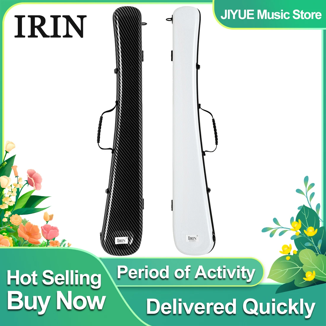 IRIN Bogenkoffer Big Bass Universal verdickter Schwamm Cello Anti-Klopf Composite Bogenkoffer Tragbare Big Bass Bow Case Teile Image