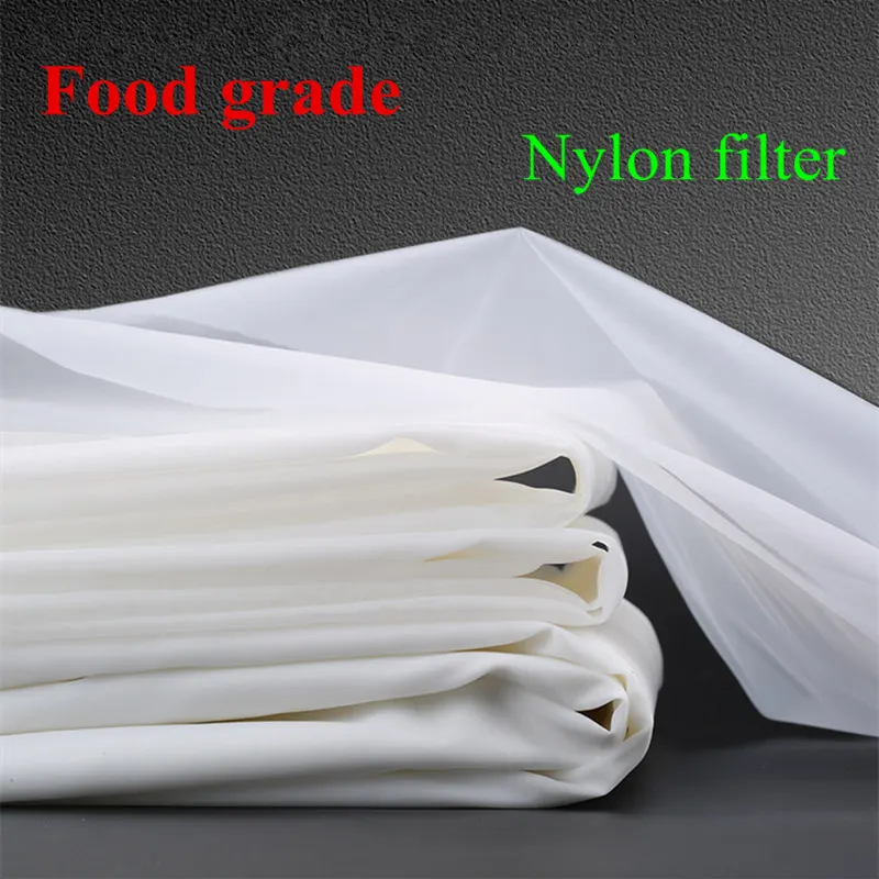 Nylon-Netzfilter 20/40/60/80/100/120/150/200/250/300/350/400/450/500 Mesh 180–25 Mikron Nylon-Weinwasserfilter Farbe Tinte reinigen Image