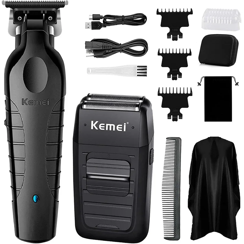 Kemei Professionelle Haarschneidemaschine Kit Elektrorasierer Männliche Haarschneidemaschine Herren Trimmer Maschine KM-2299 KM-1102 Haarschneidemaschine Image