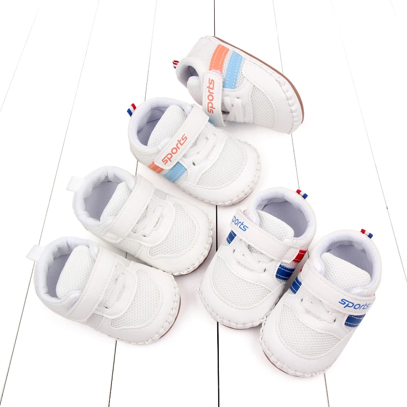 Babyschuhe für Jungen und Mädchen, Lernschuhe, Babyschuhe für Kinder, Frühling und Herbst, kleine Lederschuhe, bestickte Bärenschuhe