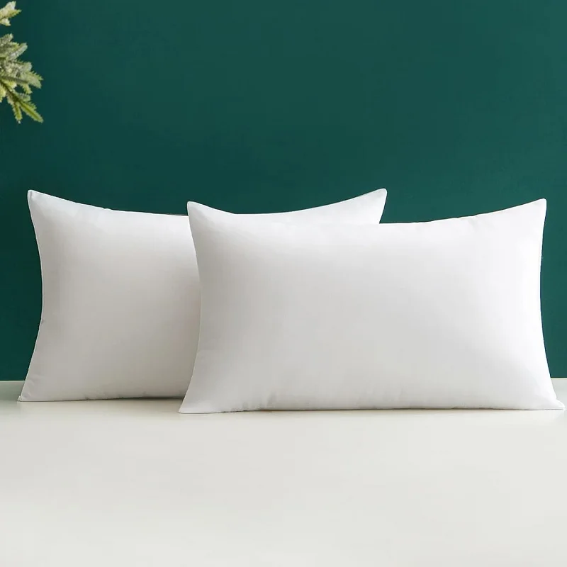 1/2 Stück weißer Dekokissen-Einsatz für Bett, Couch, Sofa, Kisseneinsatz, dekoratives Kissen, Innenbezüge, Stuffer 30 x 50 cm, 45 x 45 cm, 50 x 50 cm