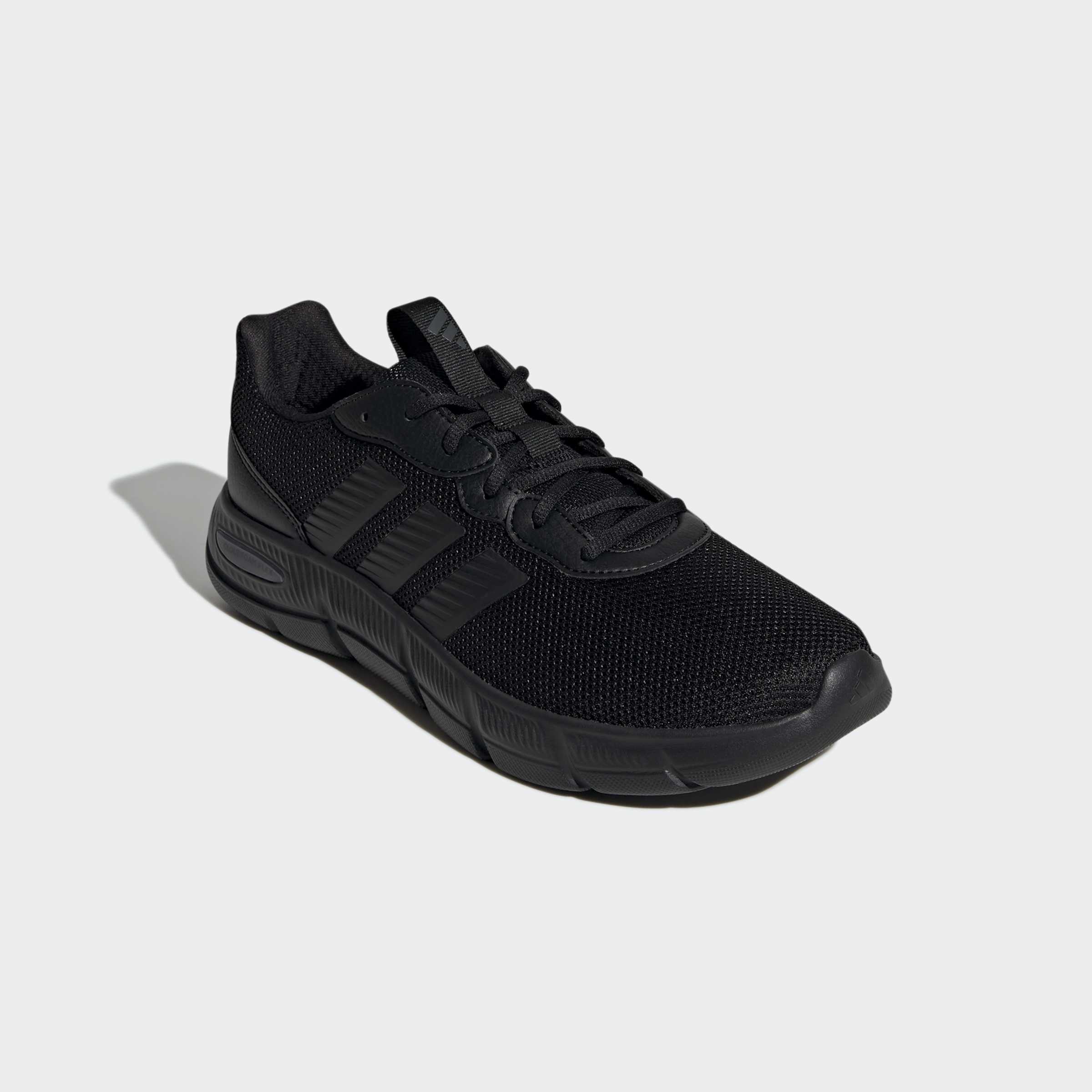 Walkingschuh ADIDAS SPORTSWEAR "CLOUDFOAM FLEX, SCHNÜRSENKEL", Damen, Gr. 43, core schwarz, core schwarz, grau six, Textil, Schuhe Walkingschuh Image