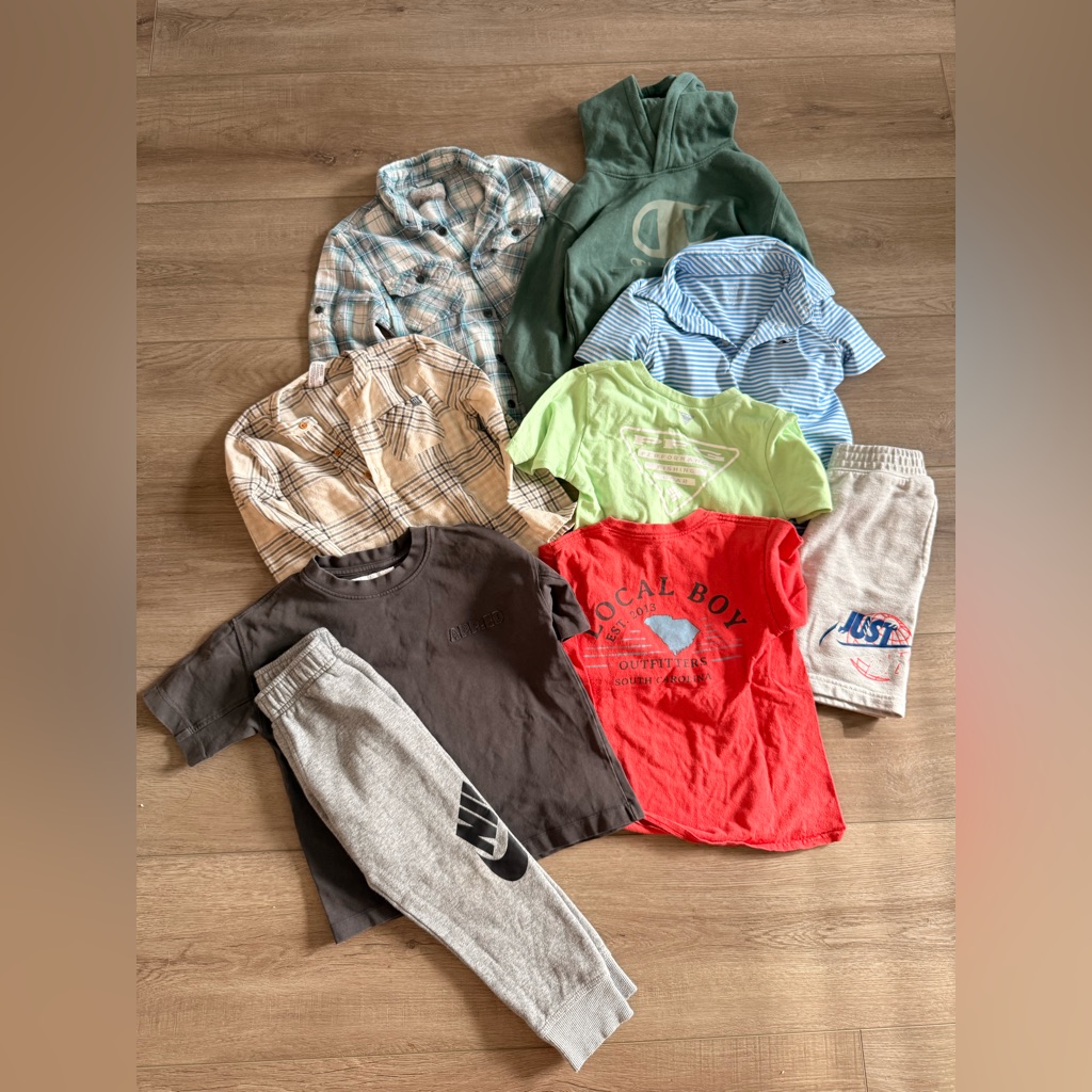 Nike Shirts & Tops | Assorted Boys Kids Clothing Bundle Small | Color: Blue/Green | Size: Sb