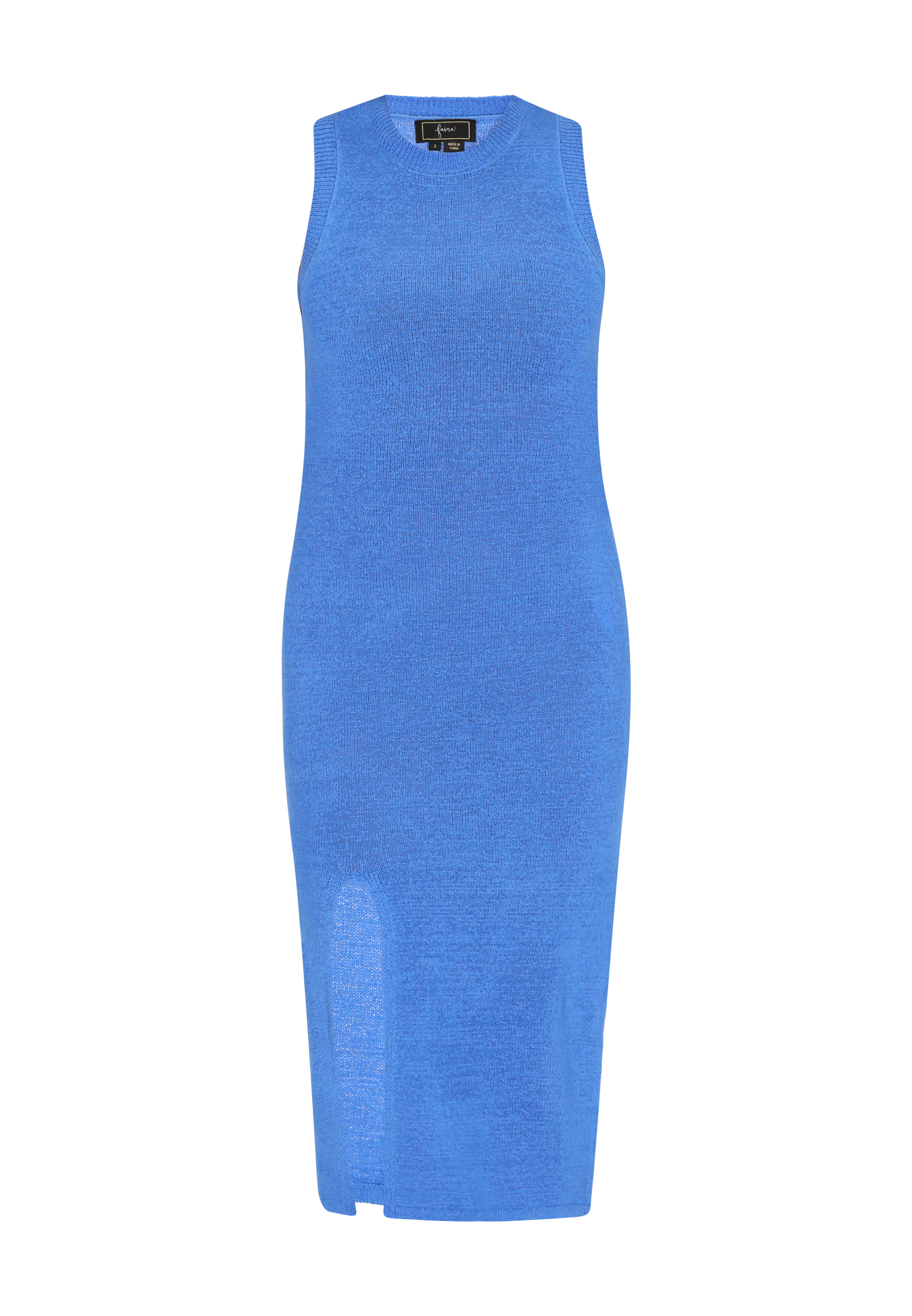 Faina Kleid Frauen Blau L