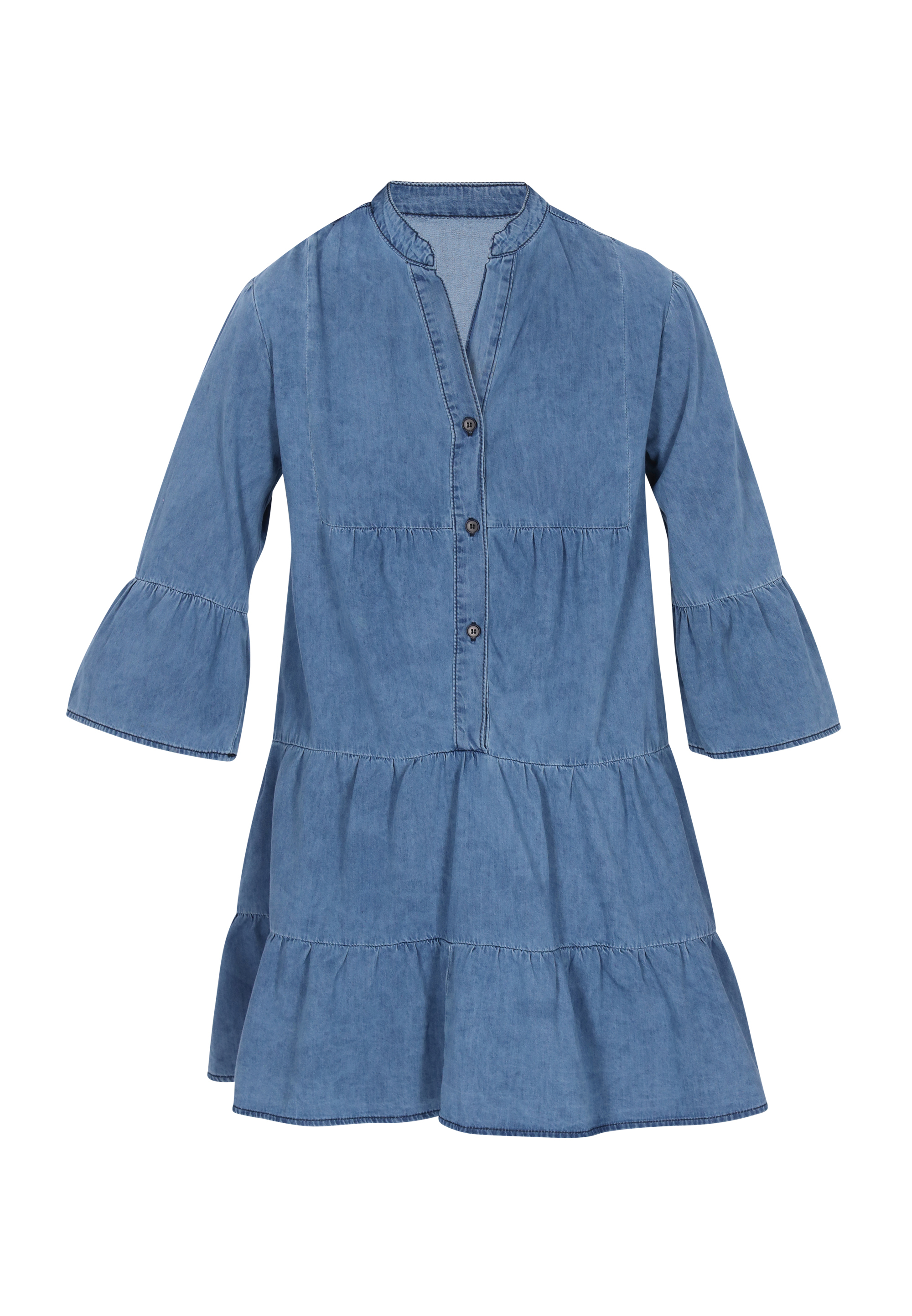 Faina Kleid Frauen Blau M