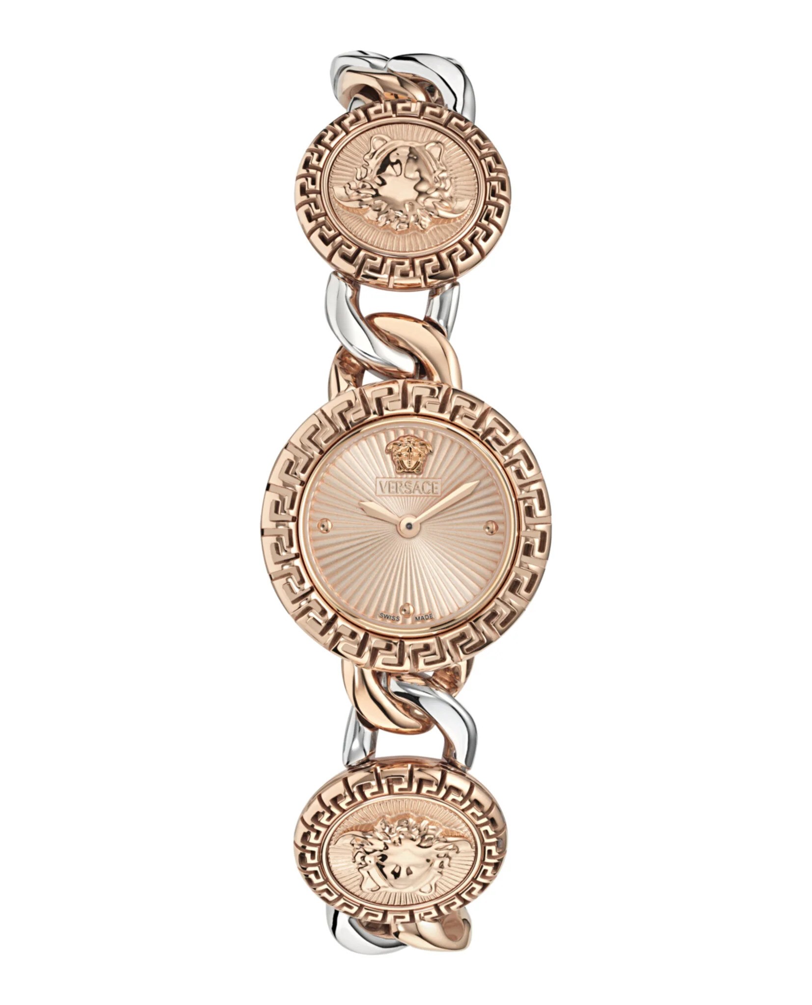 Versace La Greca Stud Icon Mehrfarbig Damen Armbanduhr VE0Q00225 Image