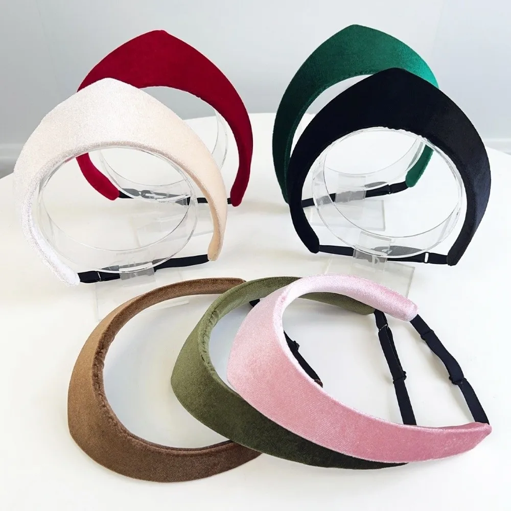 Samt Frauen Stirnband Glatte Europäische und Amerikanische Haarnadel Stirnband Haar Hoop Dame Kopfbedeckung Image