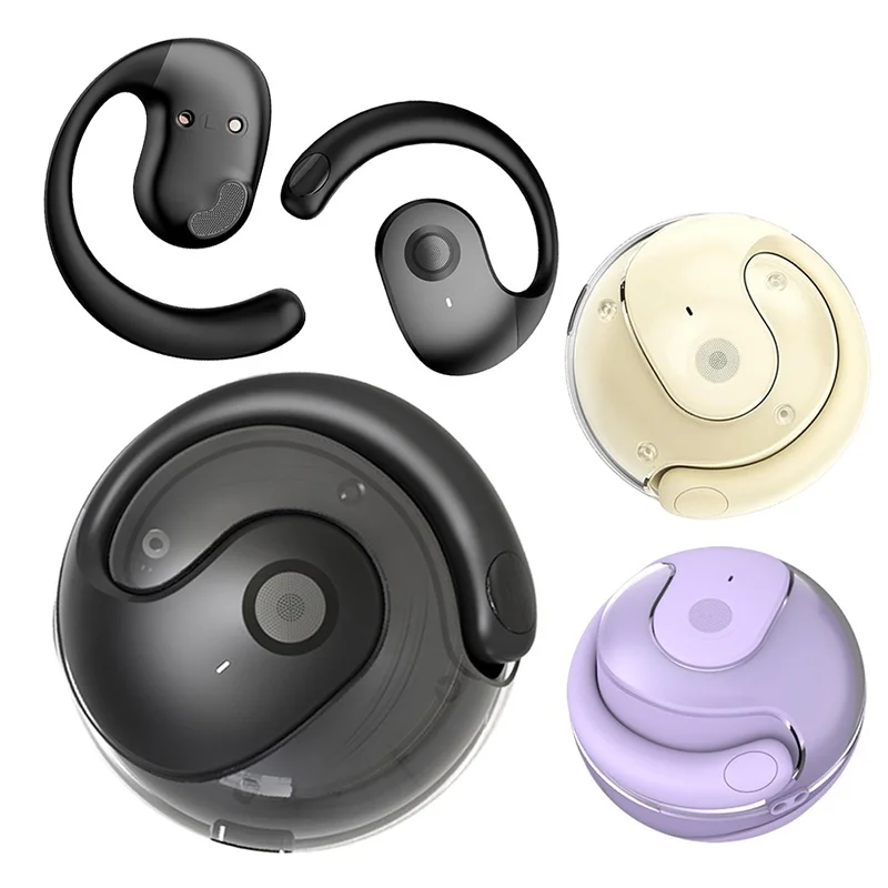 TWS Drahtlose Kopfhörer Bluetooth Headset mit Mikrofon HiFi Stereo Sound Kopfhörer Smart Touch Sport Wasserdichte Ohrhörer Für Telefon Image