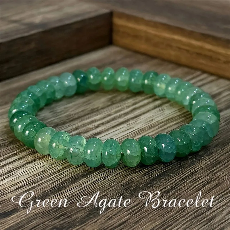 Elegantes rosa Achat-Anti-Angst-Armband zur Entspannung, Naturstein, Bohemian- und Retro-Stil, perfektes Geschenk für Männer und Frauen