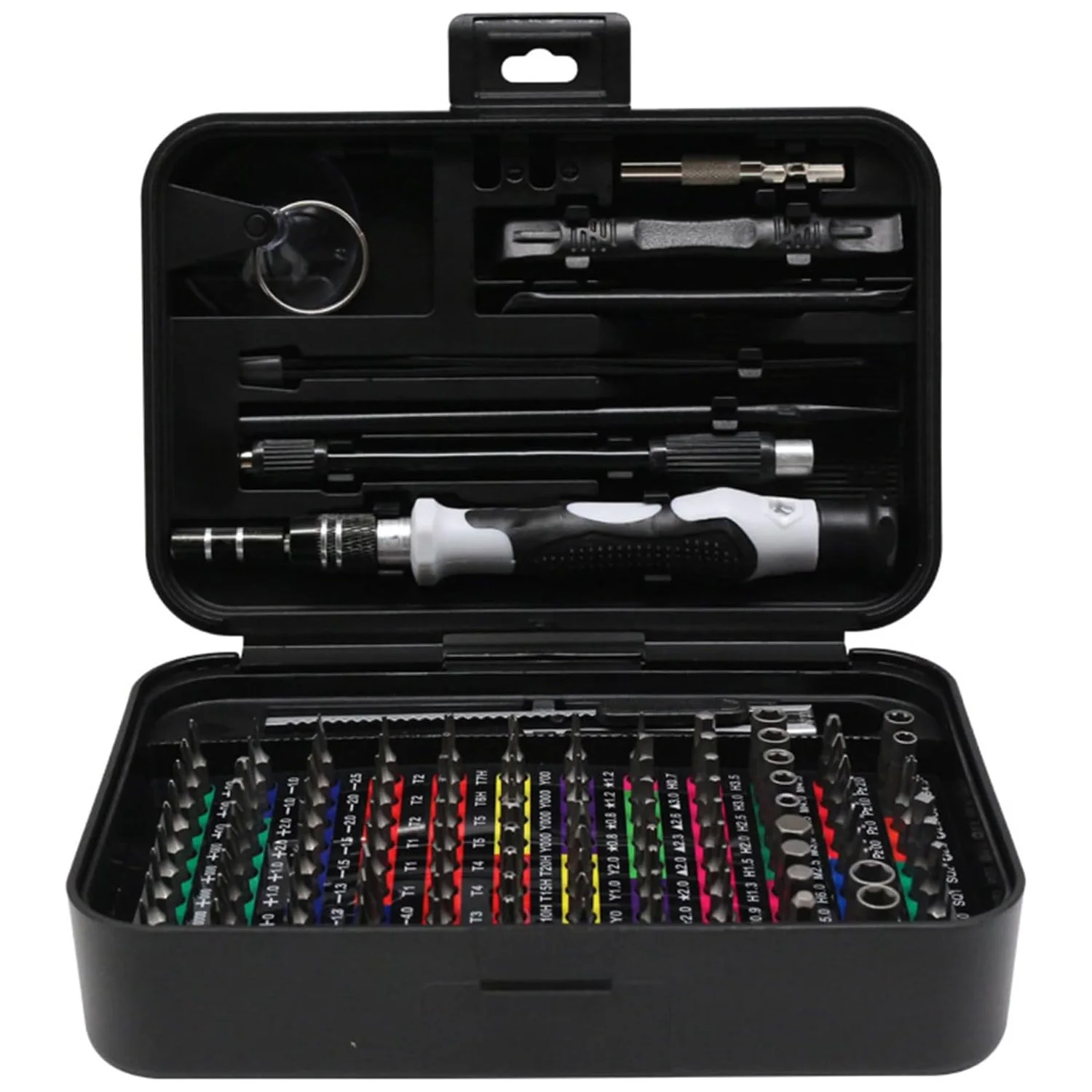 Kit de réparation de téléphone portable, outils de réparation, ensemble d'outils informatiques Kit de tournevis 132 en 1, outils de précision magnétiques, ensemble d'outils matériels,