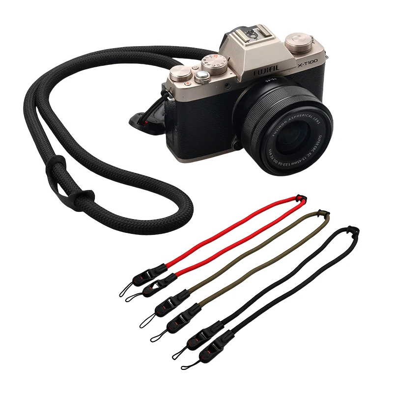 DSLR Digitalkamera Schultergurt Tragbares Nylon Langlebiges Gürtelzubehör für Nikon Canon Sony Kamera Image