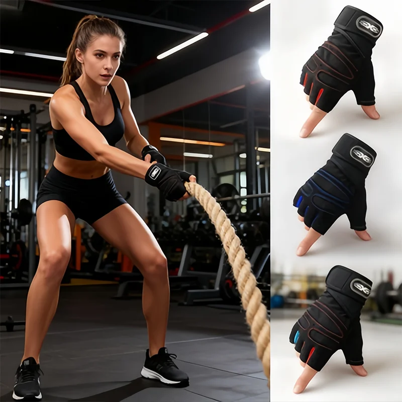 Gants de gymnastique Fitness gants d'haltérophilie musculation entraînement Sport exercice cyclisme Sport gant d'entraînement pour hommes femmes