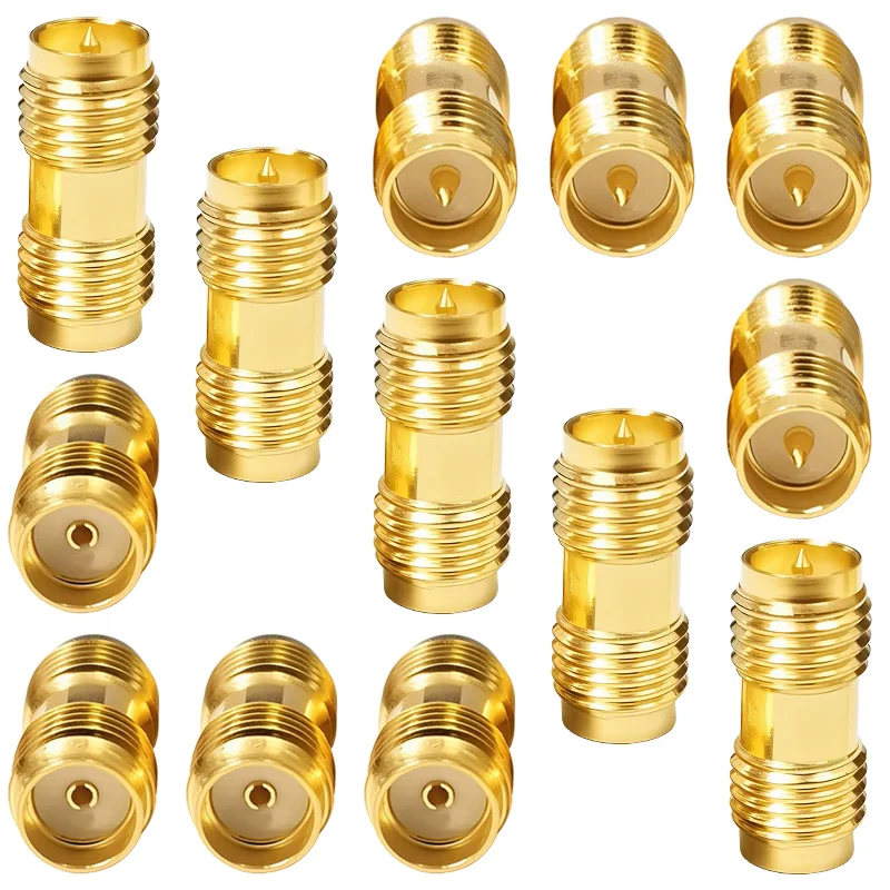5/20Pcs SMA Buchse Auf RP-SMA Weibliche RF Stecker Audio Radio Antenne Kabel Verbindung SMA Koppler Adapter signal Konverter Image