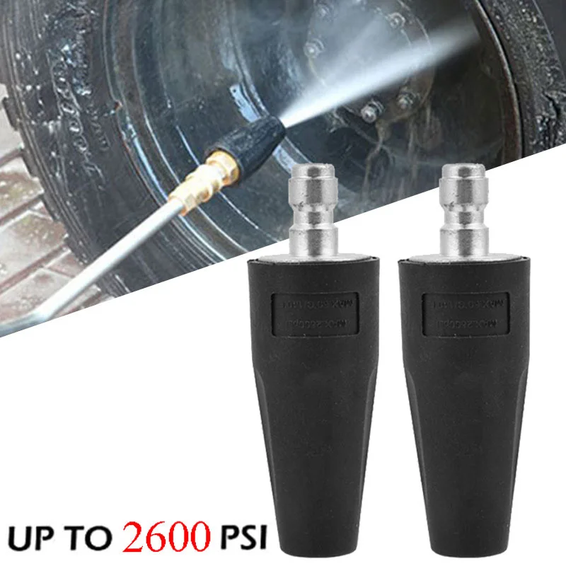 Universal Auto Waschmaschine Düse 2600 PSI Hochdruck Wasser Pistole Kopf Waschmaschine Auto Waschen Rotierenden Blaster Turbo Jet Düse