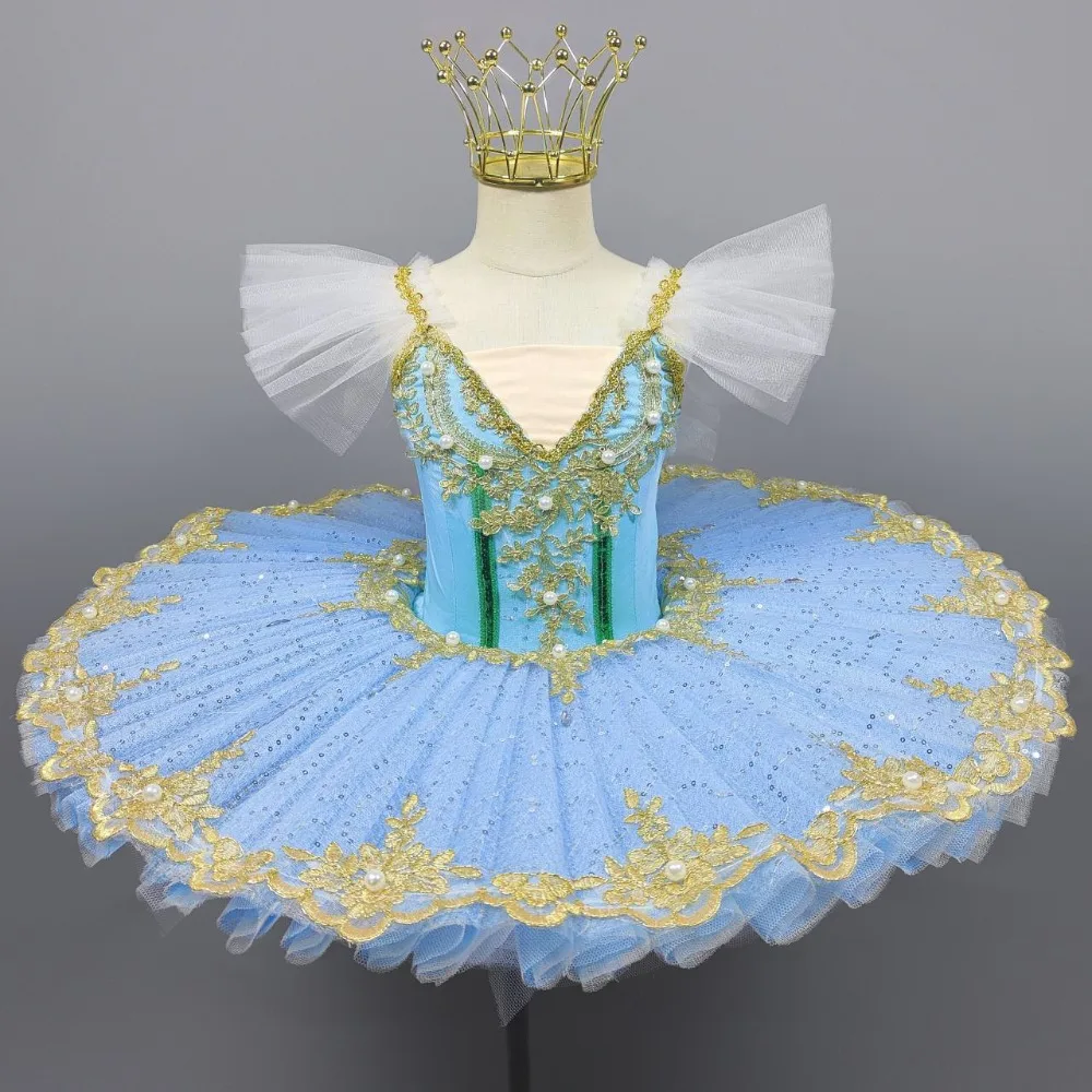 Vêtements pour enfants robe de Ballet élégante et mignonne justaucorps pour filles robes Costumes de scène Tutu Performance vêtements pour enfants vêtements de danse
