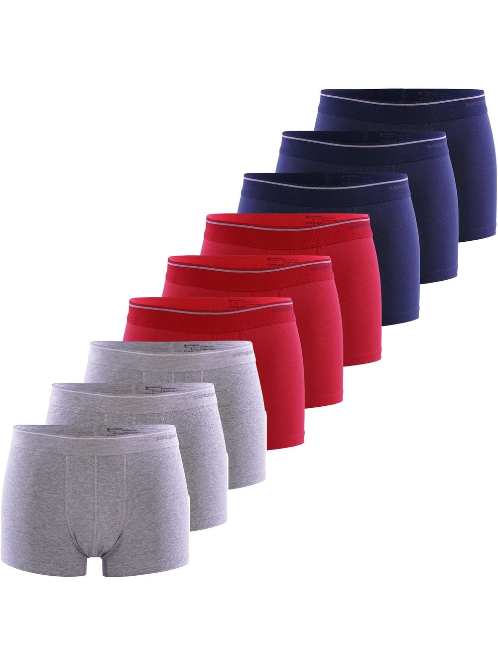 Blackspade Retro Pants im 9er-Pack Herren mehrfarbig, S Image