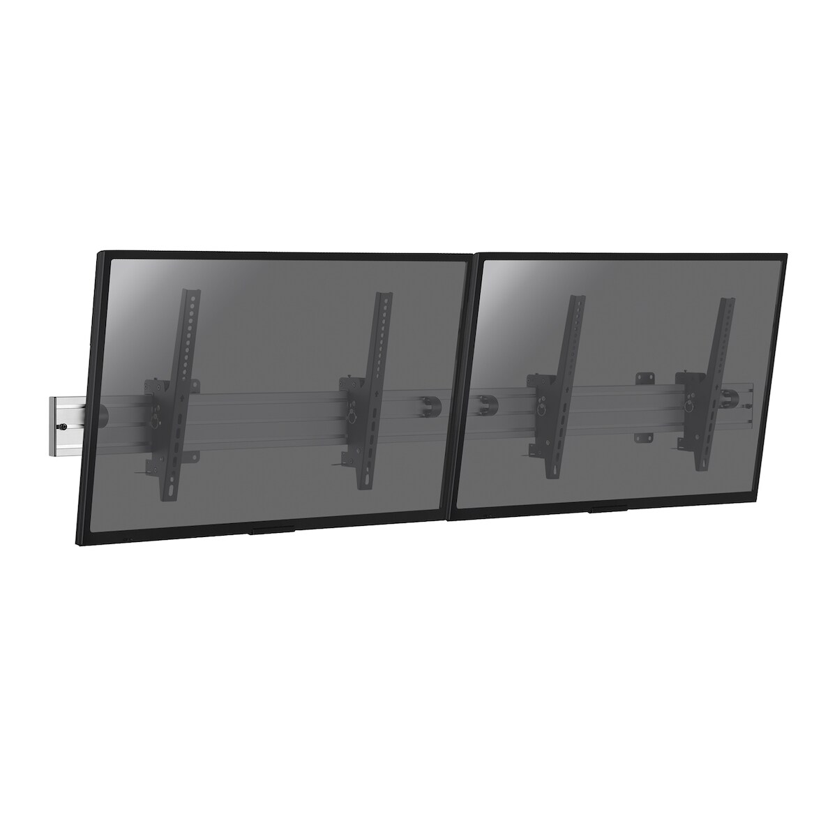 KIMEX - Wandhalterung menu board für 2 TV-Bildschirme 45''-55'' Image