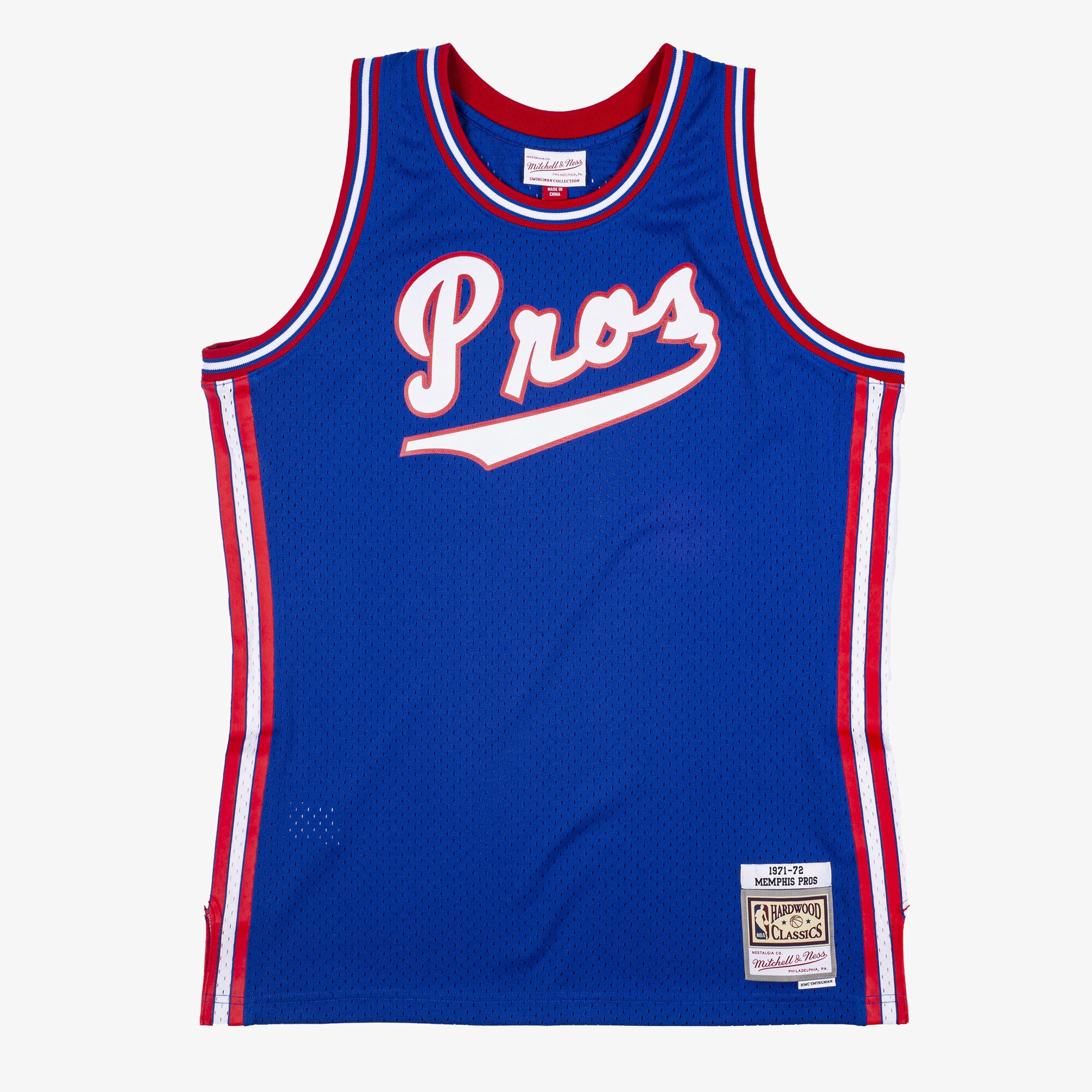 Maillot Pro Swingman Memphis Grizzlies 1971-72 Mitchell & Ness – Bleu - Homme Taille: M