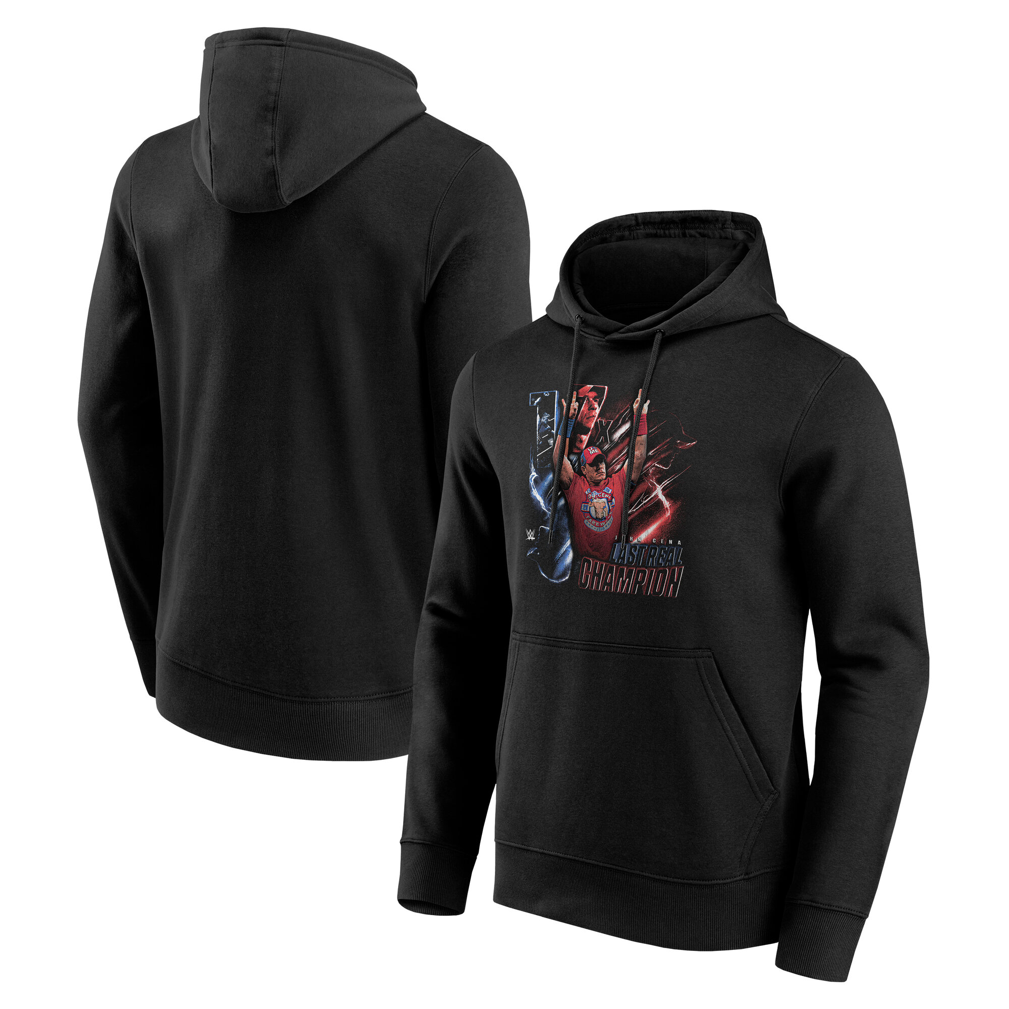 "WWE John Cena The Last Real Champion Hoodie - Schwarz - Herren" Image