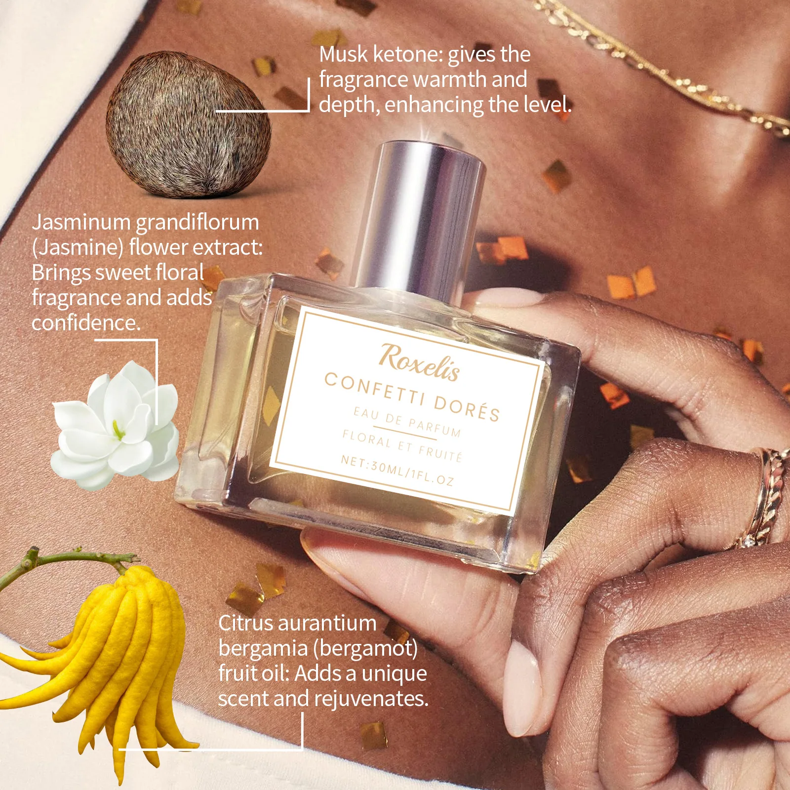 Dessert flower and fruit perfume, flower and fruit fragrance, niche fragrance, fresh natural,fragrance,dating atmosphere perfume