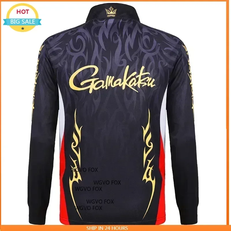 Sport Angeln Kleidung Frühling Sommer Männer Langarm Outdoor Radfahren Angeln Shirts Schnell Trocknend Atmungsaktive Kleidung Image