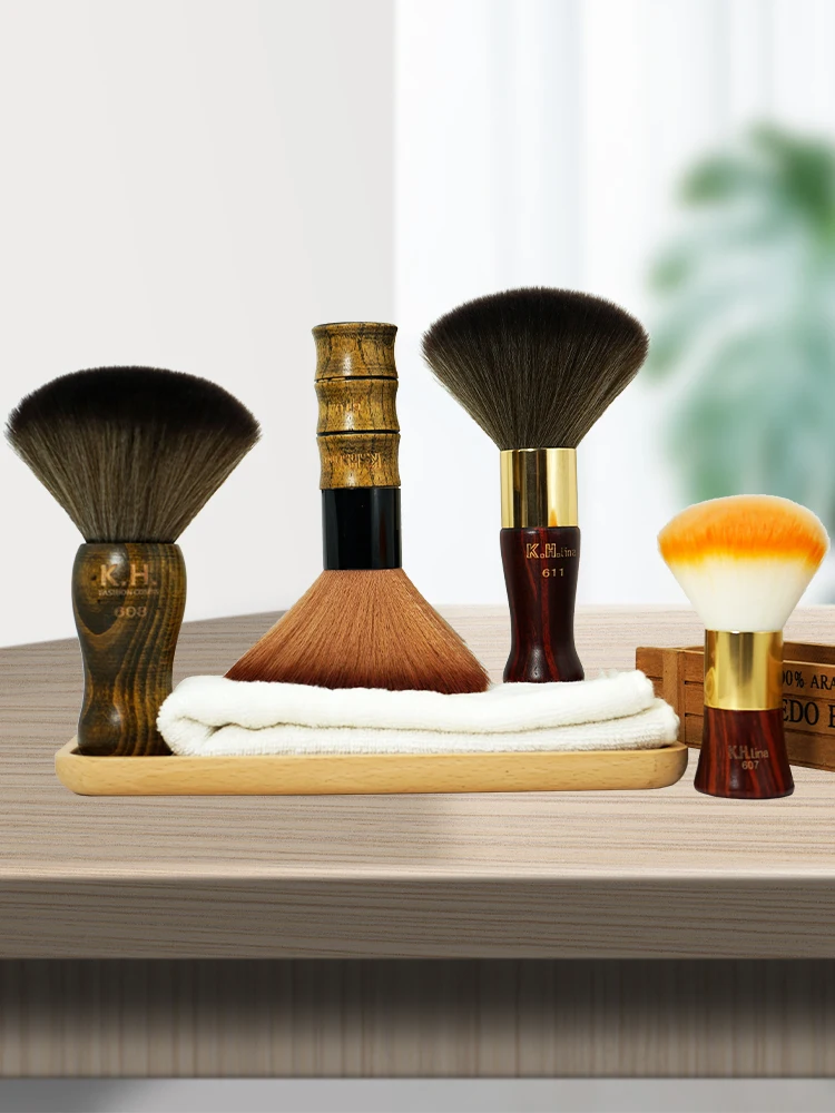 Friseur Kehren Hals Haar Reinigung Duster Haar Schneiden Pinsel für Barbershop Haar Cut Pinsel Werkzeuge Barber Zubehör Image