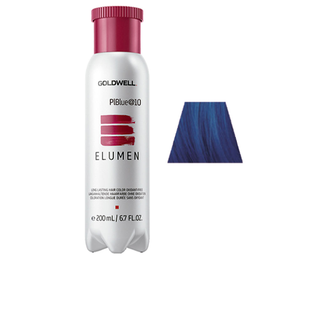 Elumen Long Lasting Hair Color Oxidant Free #plblue@10 200 ml Image