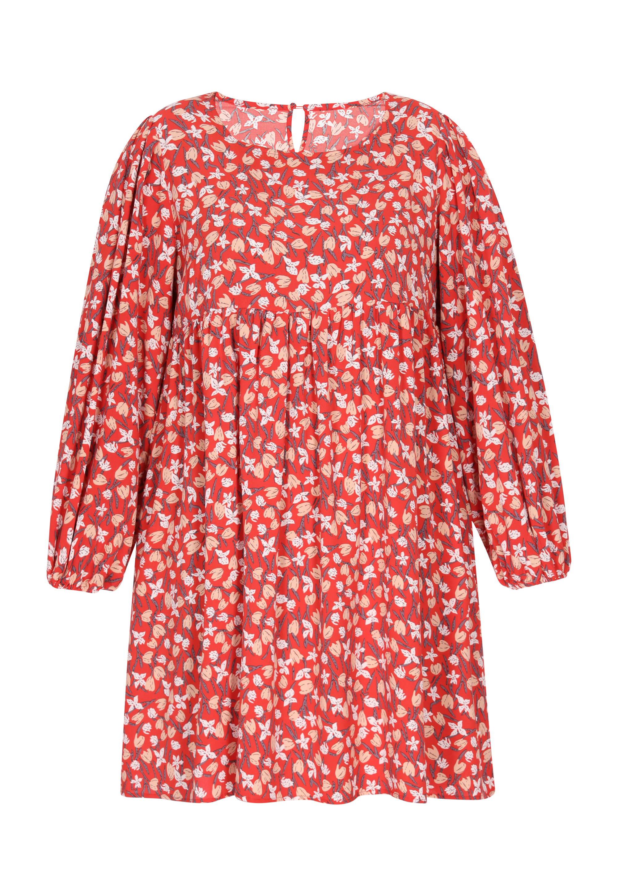 usha Kleid in großen Größen Frauen Rot