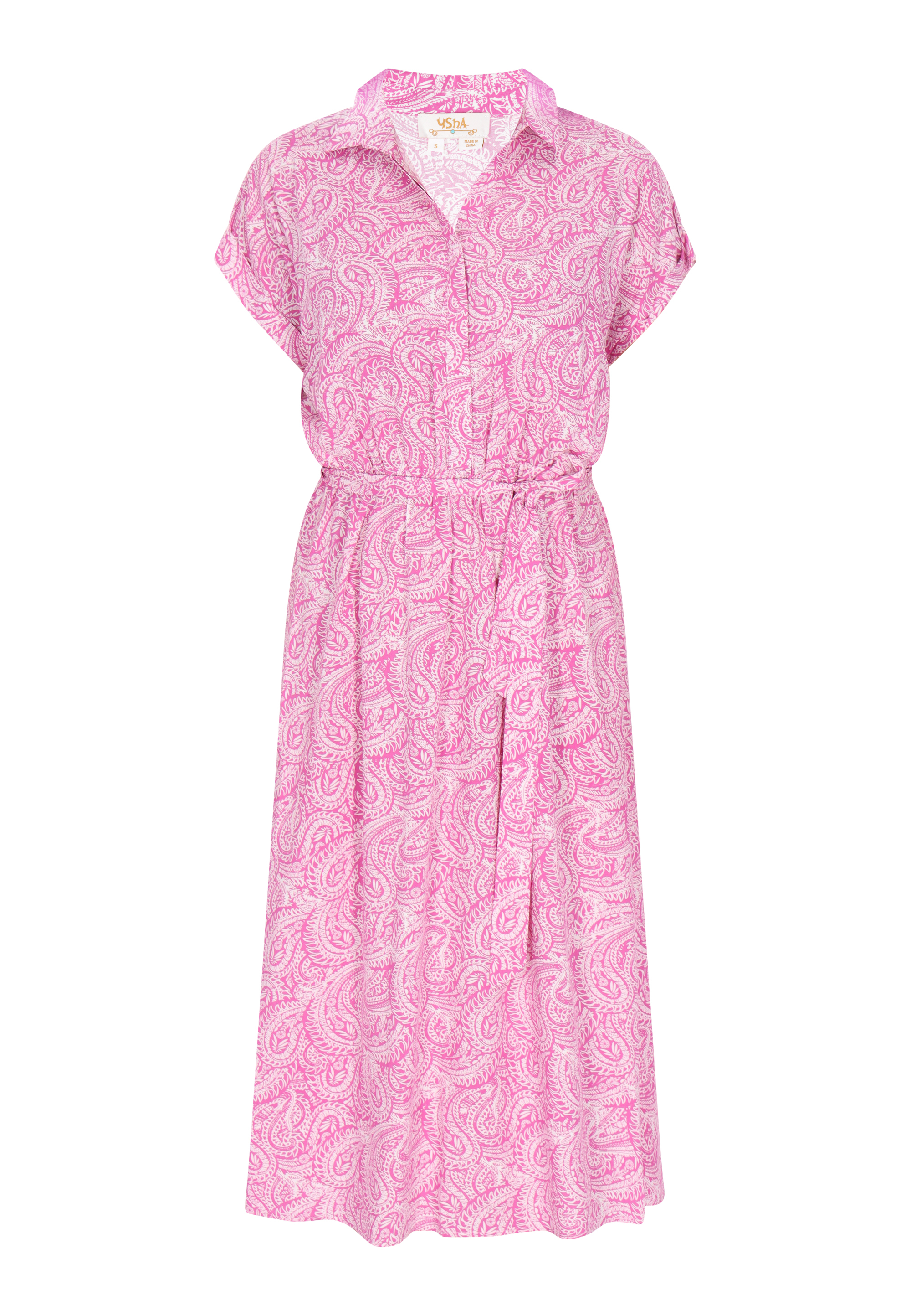 usha Kleid Frauen rosa weiß Image