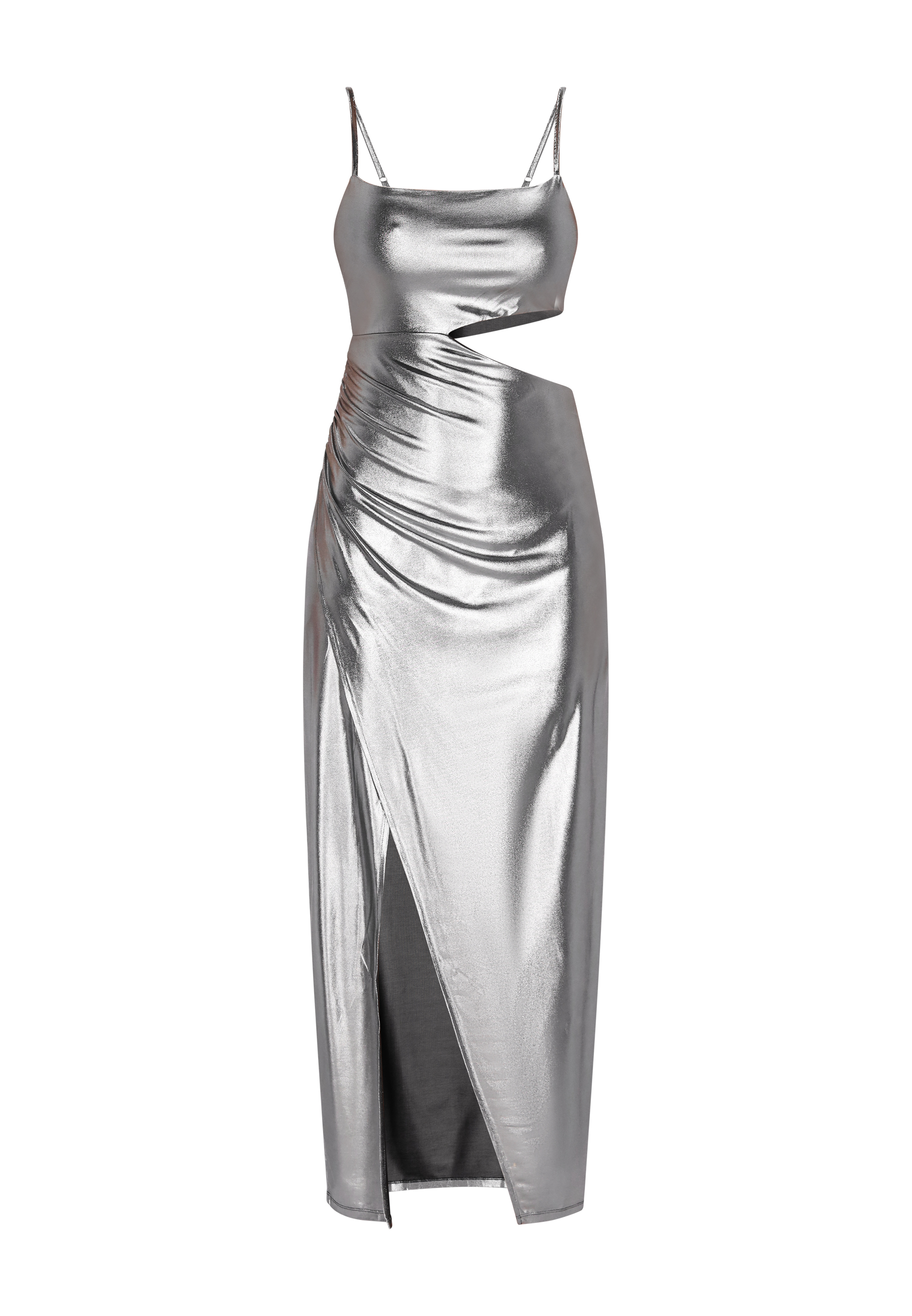 Faina Kleid Frauen Silber