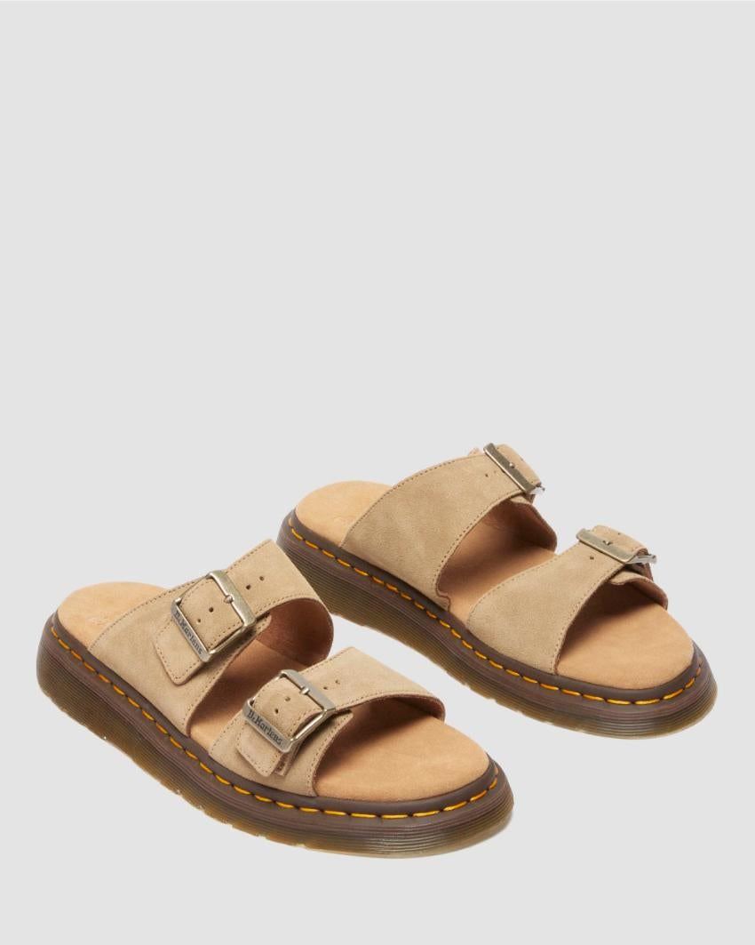 Dr. Martens Josef Suede Brown Sandalen