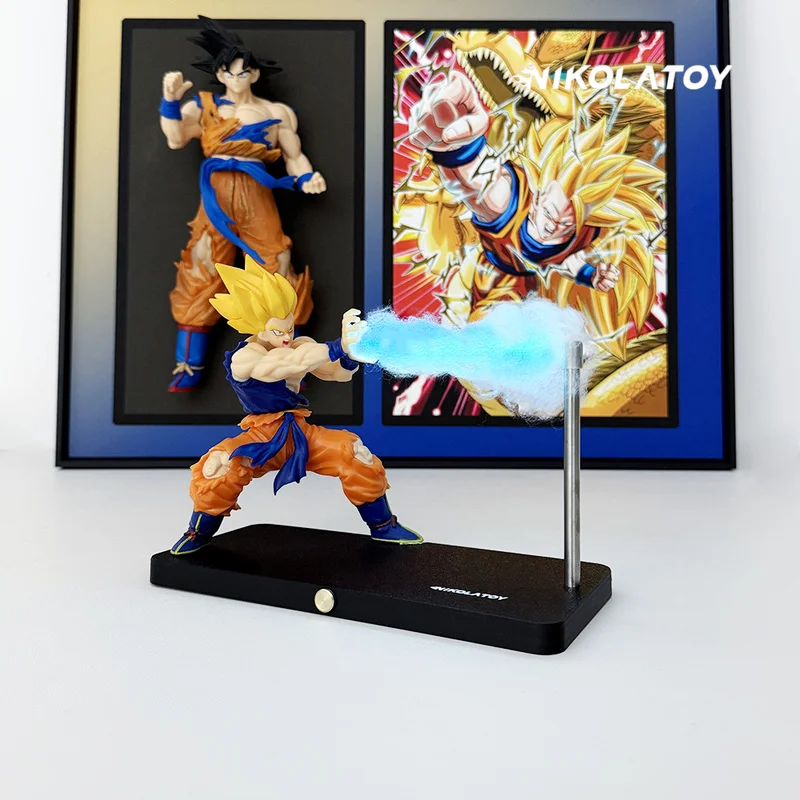 Neues NIKOLATOY Dragon Ball Surrounding Turtle Sect Qigong Nachtlicht Magnetische Anziehung Kakarot Atmosphäre Nachtlicht Ornament