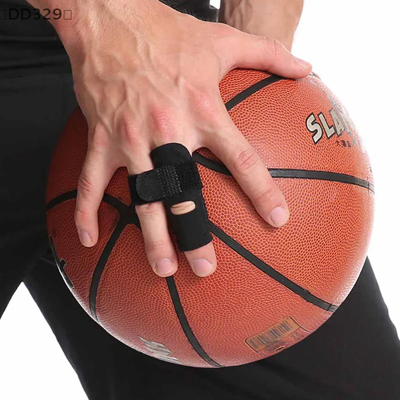 バDD329 SigurFingerschiene, atmungsaktiv, waschbar, rutschfest, professioneller Fingerschutz, Verbandschutz für Basketball, Volleyball Image
