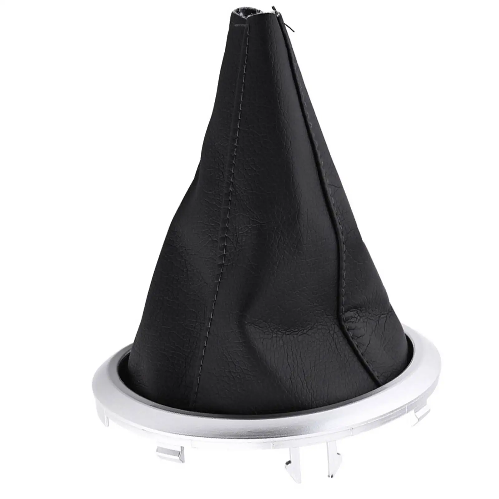 Auto schwarz Schalt getriebe Schalthebel Rahmen Kofferraum abdeckung passend für Suzuki Swift SX4 2014-2017 Gangsc haltung Gamasche Schalt manschette Image