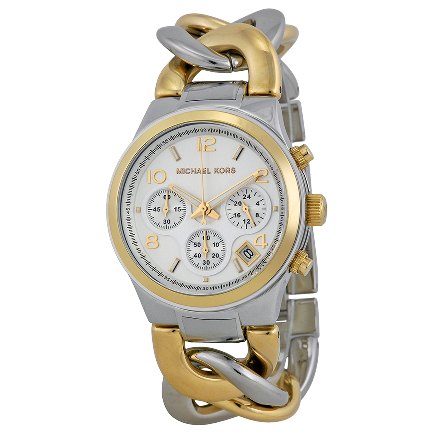 Michael Kors Damenuhr Quartz Silber Gold