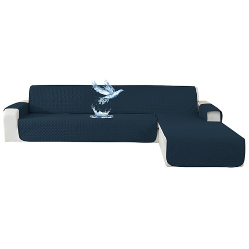 wasserdichter, rutschfester Haustier-Sofabezug, All-in-One-Hundematte, Sofaschutzhülle für linke und rechte Chaiselongue Image