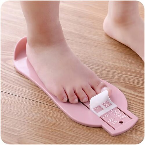 Fußlängenmesser für Kinder, präziser Schuhgrößenmesser für heranwachsende Kinder, einfach zu bedienendes Fußmesswerkzeug für Schuhe, Sandalen und Stiefel, perfekt für Eltern und Kinder Image