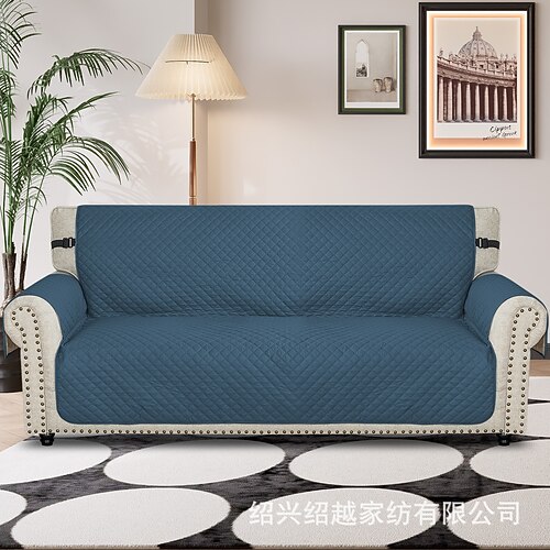 wasserdichter Sofabezug für 1-, 2- und 3-Sitzer, haustierfreundlich, dehnbarer Sofaschutz, rutschfester Möbelbezug für das Wohnzimmer Image