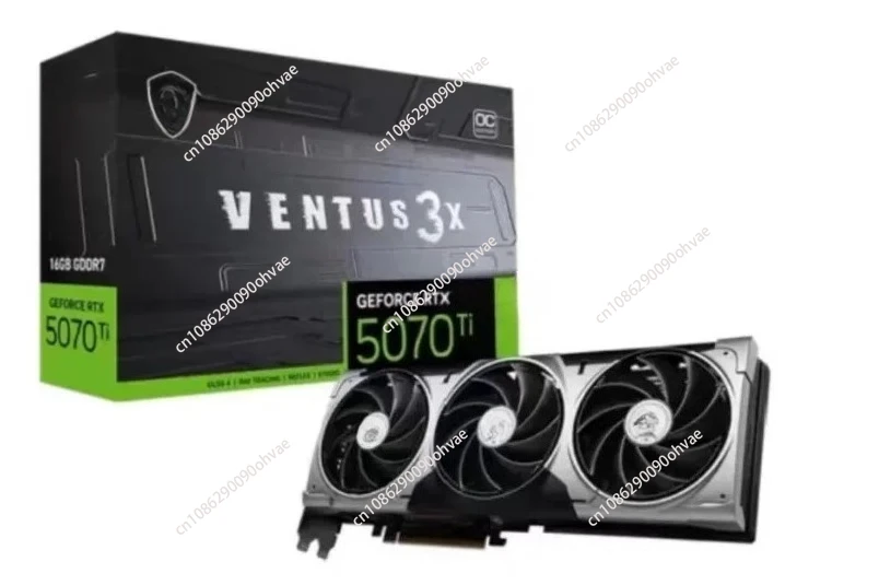 GeForce RTX 5070 Ti 16G VENTUS 3X OC Neue Gaming-Grafikkarte Image