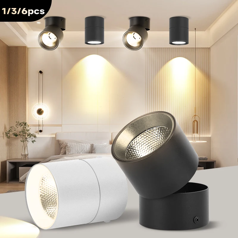 Led Downlight 110v 220V Led Decke Unten lampen 7W 10W 15W Indoor Led-strahler Beleuchtung leuchte für Wohnkultur Badezimmer Küche Image