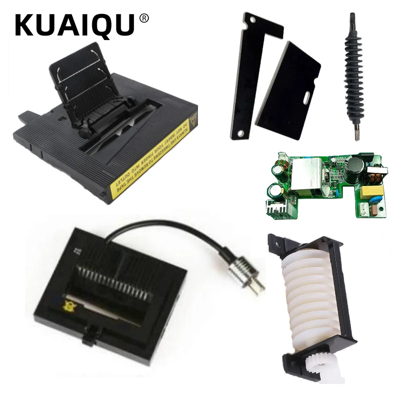 ZCUT-9 Macchina per nastro Dispenser automatico per nastro Scatola per coltelli Assemblaggio generale Componenti M-1000 504 # 506 # 211 # 418 # 500 # 533 #