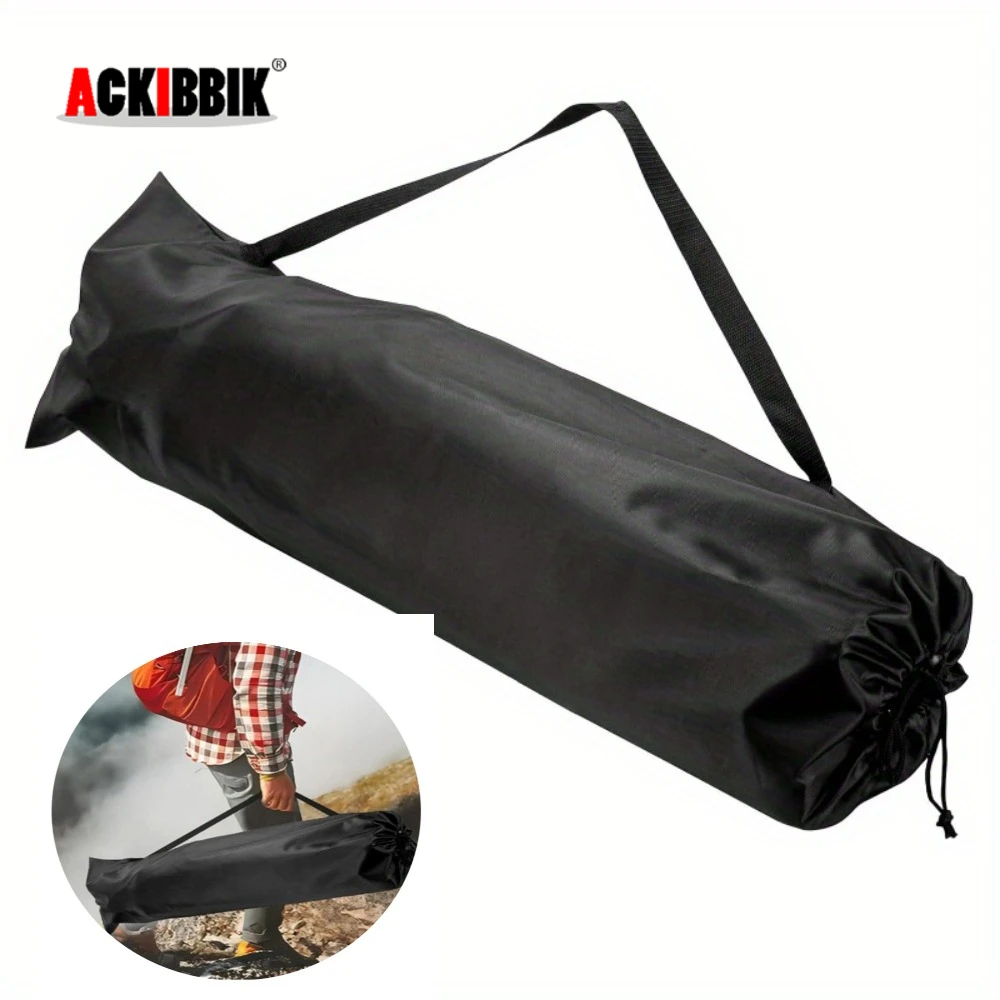 1 Stück 26 x 100 cm große Aufbewahrungstasche für den Außenbereich mit Riemen – klappbare Tragetasche für Camping-Klappstuhl-Taschen, Rasen-Stuhl-Taschen Image